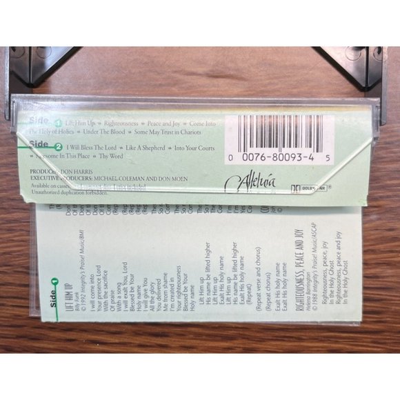 The Alleluia Worship Band Thy Word Cassette Tape Christian 1995 - Picture 3 of 4